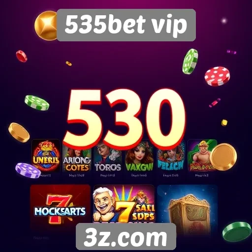 Variedade de jogos oferecidos pela plataforma 535bet vip